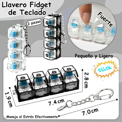 Mini Teclado Mecánico para Malos Hábitos